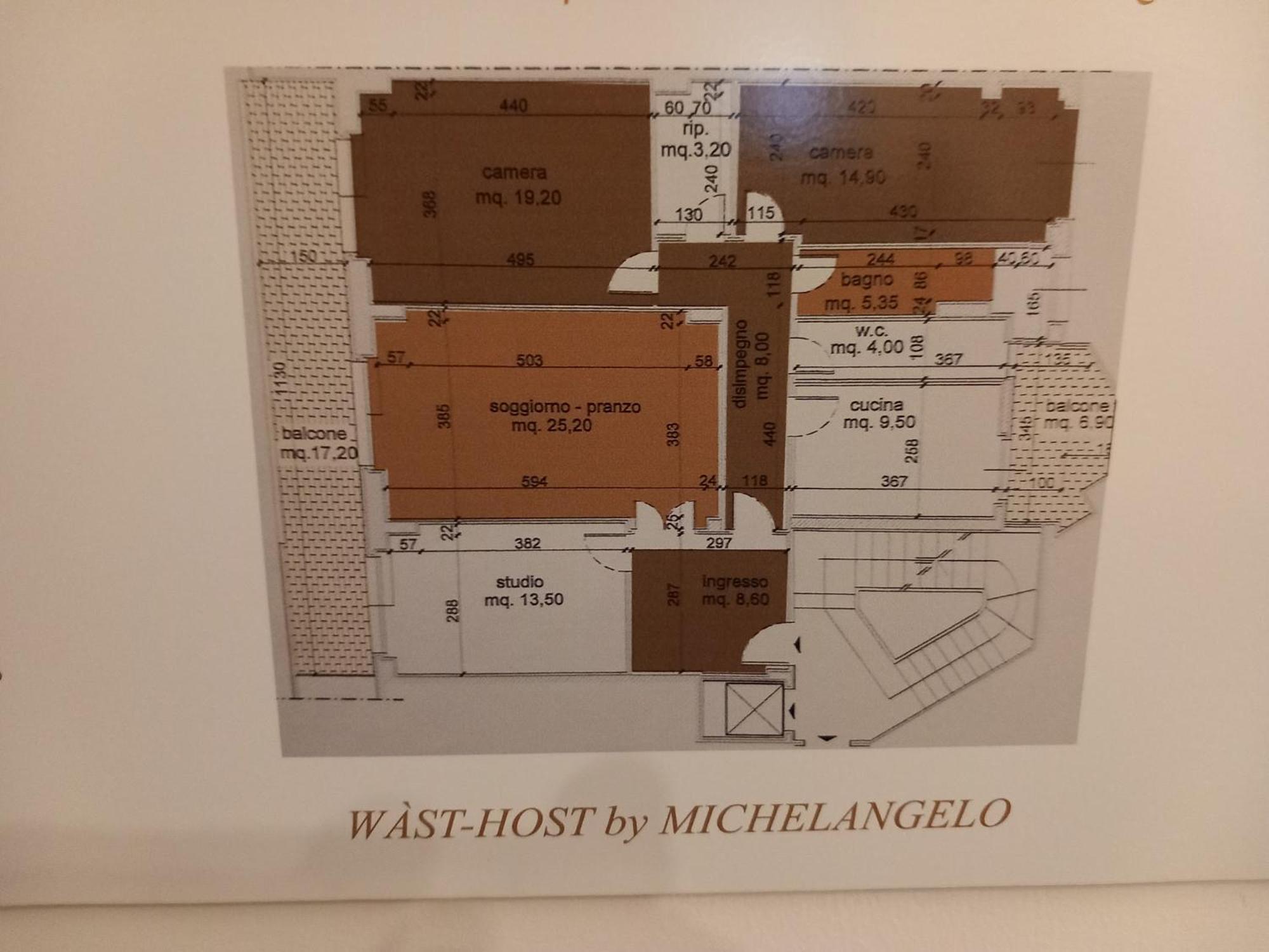 Wast-Host By Michelangelo Acomodação com café da manhã Vasto Exterior foto